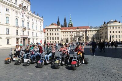 Amazing !!! Electric Trike Tour of Prague, live guide included - The standard route: from Malá Strana to Castle views
