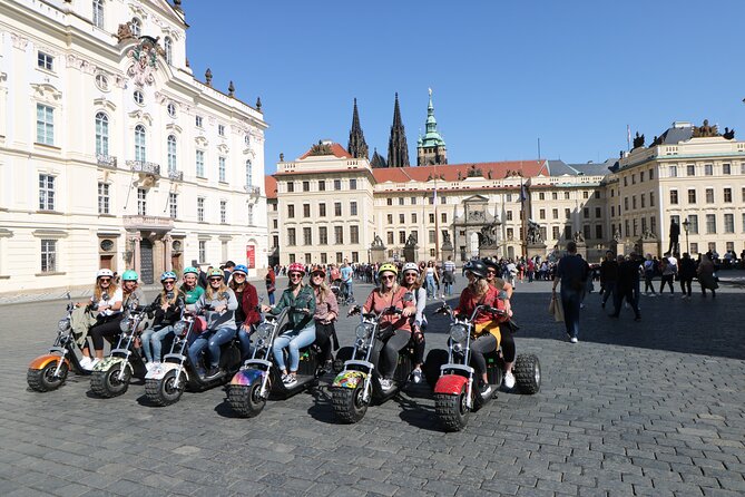Amazing !!! Electric Trike Tour of Prague, live guide included - The standard route: from Malá Strana to Castle views