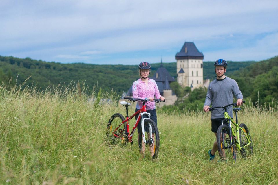 E-Bike Full-Day Trip From Prague:The Mighty Karlstejn Castle - The e-bike makes the castle feel possible: route difficulty and pacing