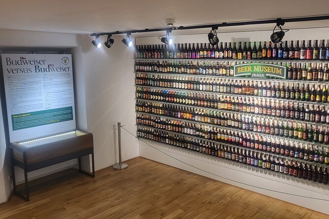 Enjoy 3 beers in Czech Beer Museum - English-friendly, but self-guided means you’re the driver