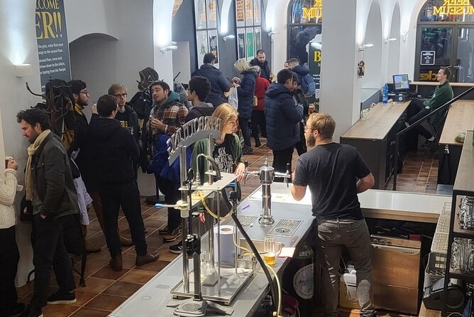 Enjoy 3 beers in Czech Beer Museum - Stop 1: Czech Beer Museum and the beer-making storyline