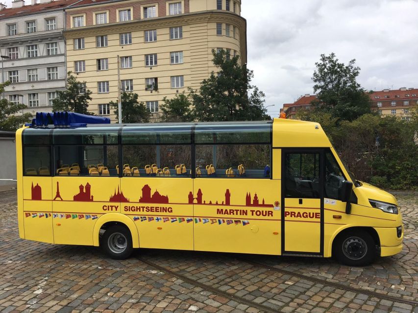 From Old Town: 2-Hour Prague Bus Tour with Top Sights - Two hours from Náměstí Republiky to Old Town Square