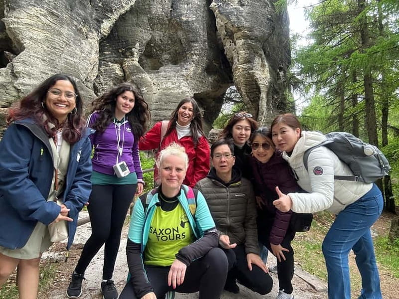 From Prague: Bohemian & Saxon Switzerland All-Inclusive Tour - The Czech lunch stop: a 1905 stone house with steampunk flair