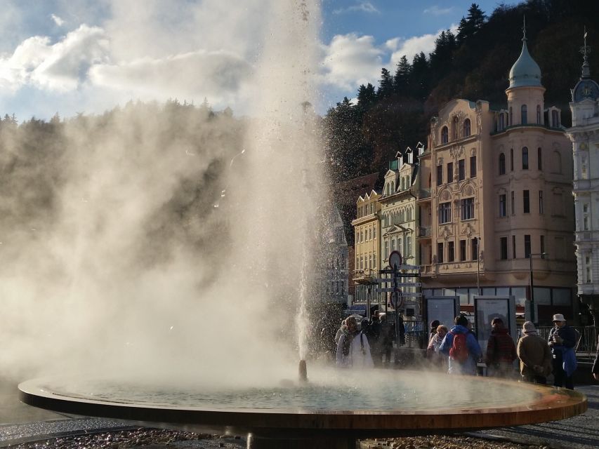 From Prague: Karlovy Vary Full-Day Tour - Getting From Prague to Karlovy Vary: the long-but-straight 100 km coach day