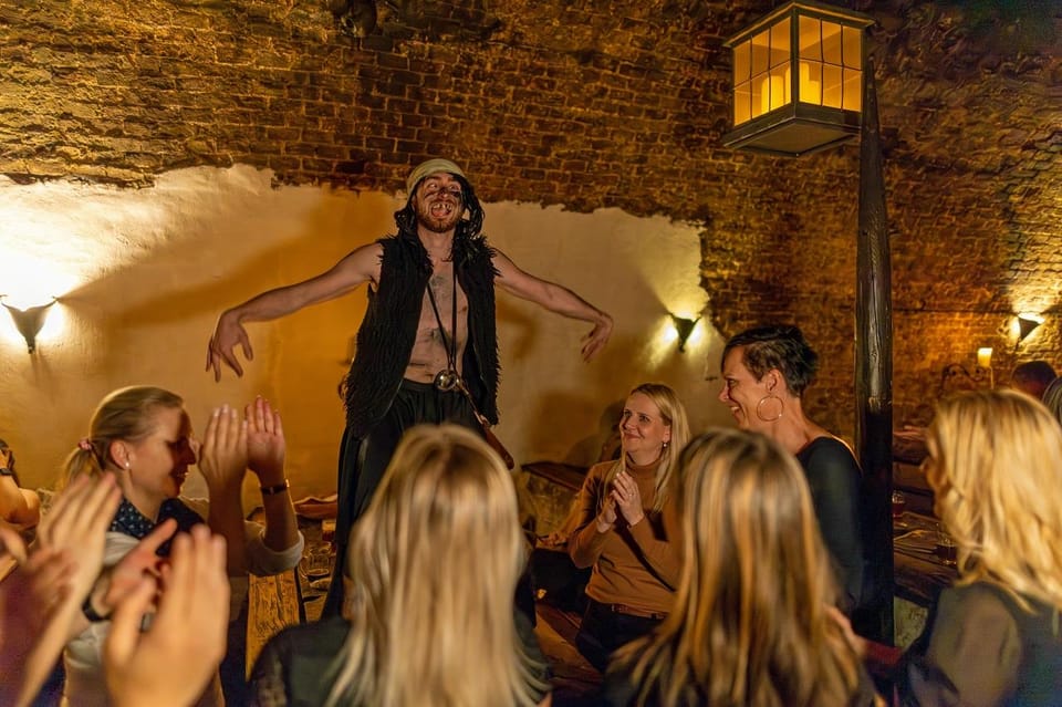 From Prague: Medieval Dinner, Show, Castle and Brewery - Dětenice Castle: Baroque rooms, touchable artifacts, and a reality check on time
