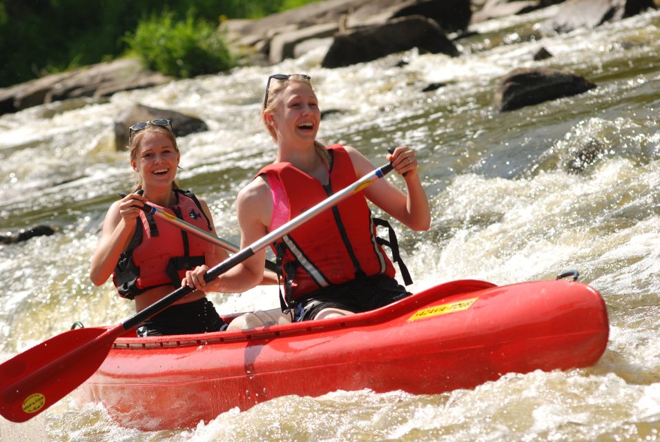 From Prague: Sazava River Canoe Day Trip for All Levels - Sazava Gorge Canoeing: Easy Workouts, Wildlife Chances, and Cabin Views