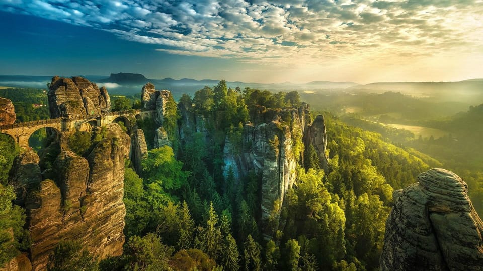 From Prague: Tour to Saxon and Bohemian Switzerland - How the day starts: pickup, van time, and a steady pace