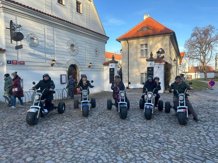 Grand City Tour on Electric Trike in Prague - Live Guided - Price and value: what $48 buys you in Prague time