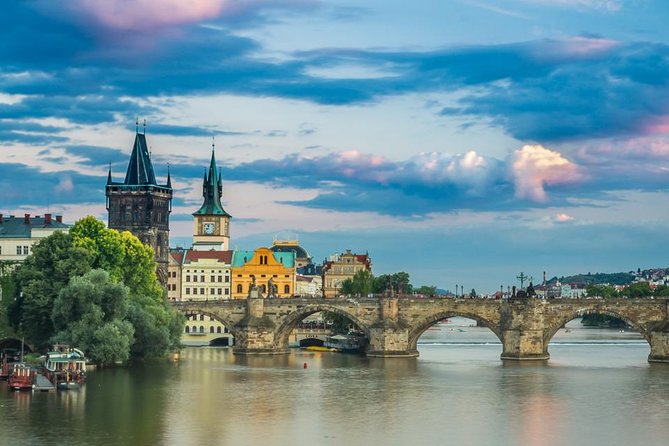 Johnny's Prague Photography Tour - Stop 2: Mánes Bridge views of Charles Bridge and architecture angles
