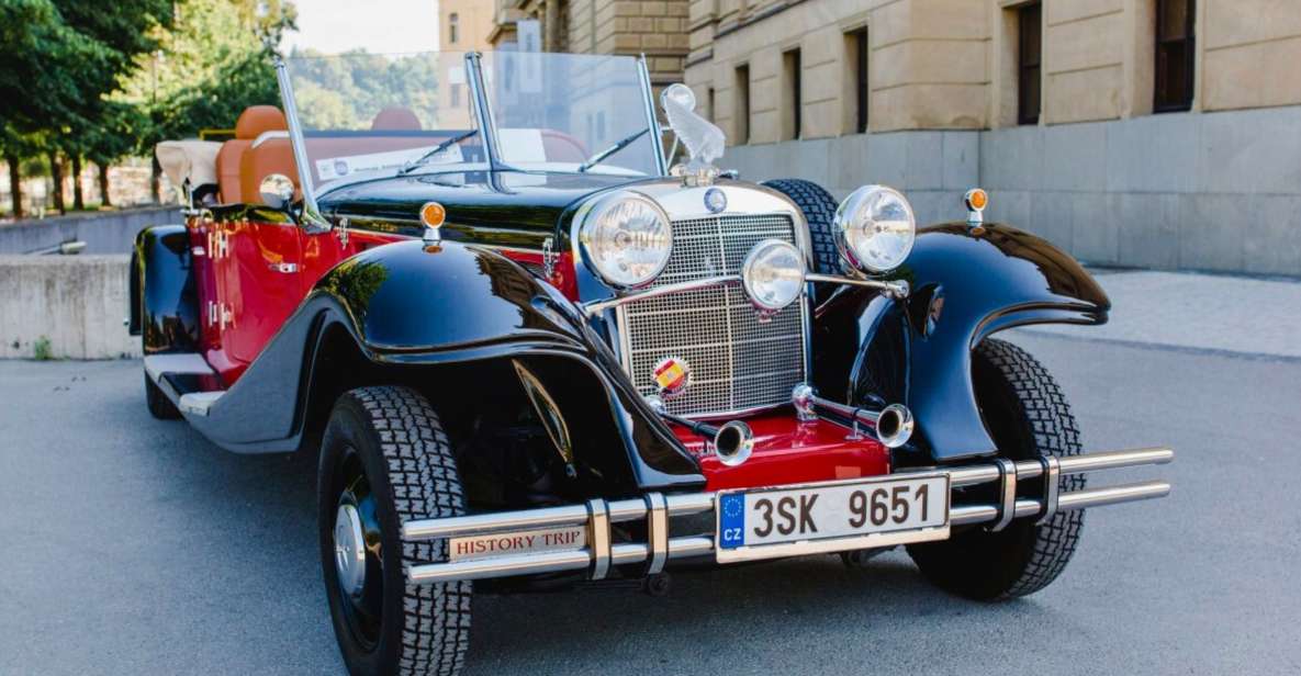 Prague: 1-Hour Private Tour in Vintage Car - Key highlights to look for