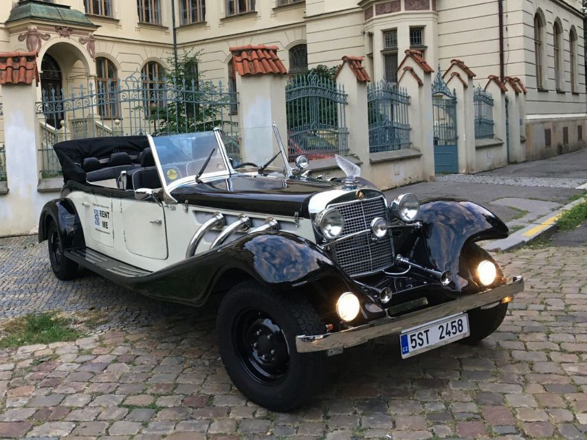 Prague: 1-Hour Private Tour in Vintage Car - Clementinum and Rudolfinum: libraries, music, and the cultural Prague image