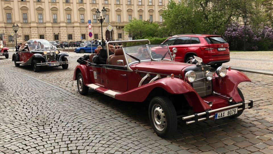 Prague: 1-Hour Private Tour in Vintage Car - Art Nouveau, Týn spires, and Lennon Wall: where history meets modern memory