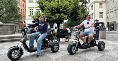 Prague: 2 hours FUN TRIKE tour in Prague with guide - Rolling Through Old Town to a Local Park Viewpoint