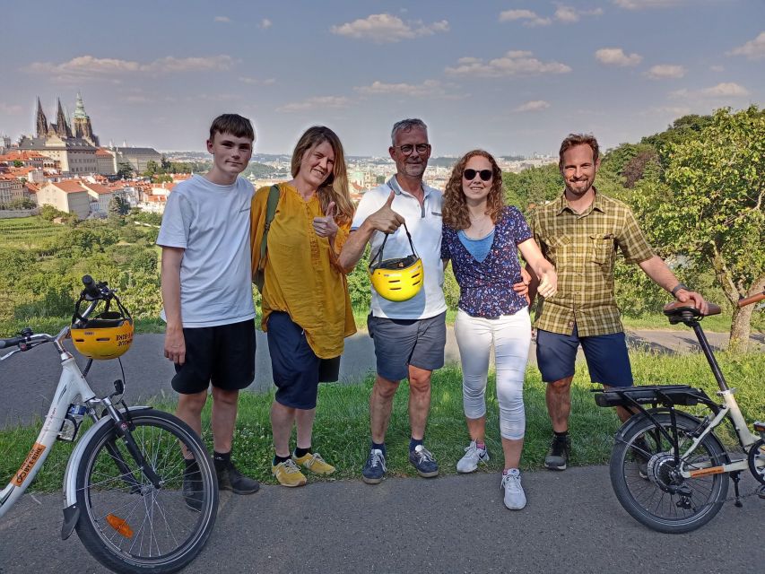 Prague 3-Hour Sightseeing Tour by Electric Bike - From Besední 2 to Charles Bridge: a classic start that saves time