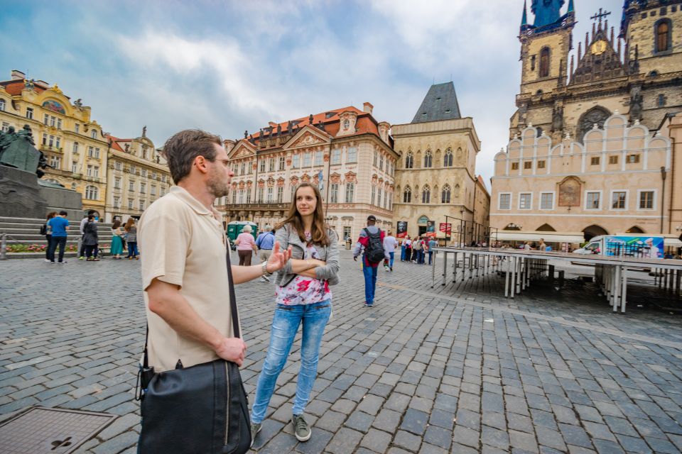 Prague: 3-Hour Walking Tour of Old Town & Prague Castle - Tram up to the Castle District: smart help for your legs