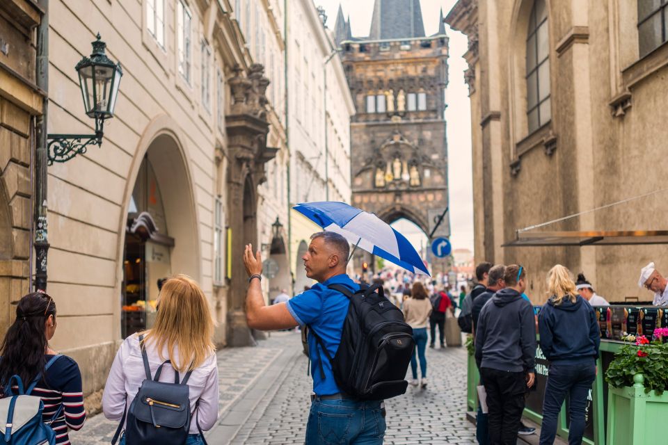 Prague: 6-Hour Tour with River Boat Cruise and Lunch - Vltava River boat cruise: the skyline from water level