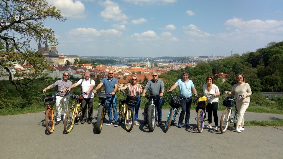 Prague: 7 Best Viewpoints of Prague E-Bike Tour - Safety and comfort: built for 3.5 hours of real riding