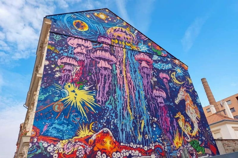 Prague: Alternative Prague Walking Tour - The Graffiti Skatepark Stop That Makes Street Art Feel Real