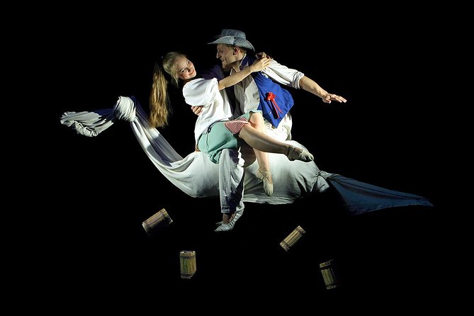 Prague 'Antologia' Black Light Show by Black Light Theatre Srnec - The venue experience: intimate, dark, and best with an early arrival