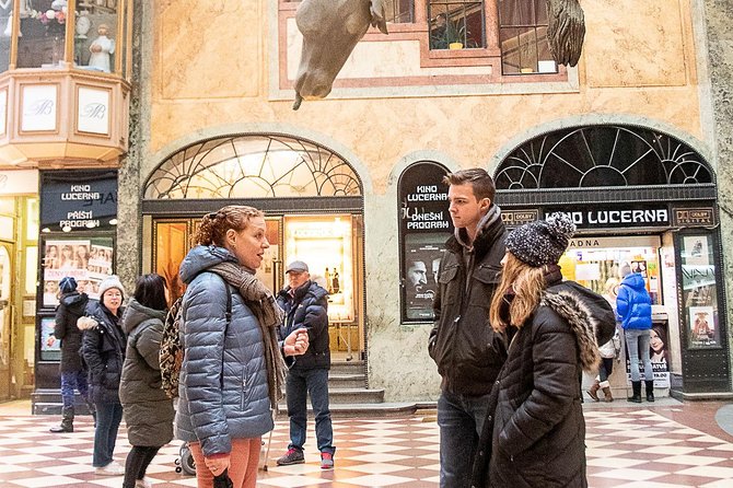 Prague Art Nouveau and Cubism Walking Tour - K+K Hotel Central and Café Imperial: where Art Nouveau went inside