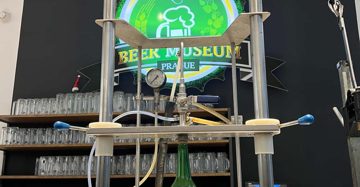 Prague: Beer Museum Tour with Tasting and Beer Bottling - Learning Czech beer basics with artifacts, videos, and smell stations