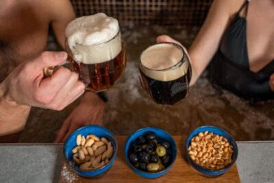 Prague: Beer Spa Experience with Unlimited Beer and Sauna - Your Private Room Setup: Ceramic Whirlpool, Sauna, and Shower