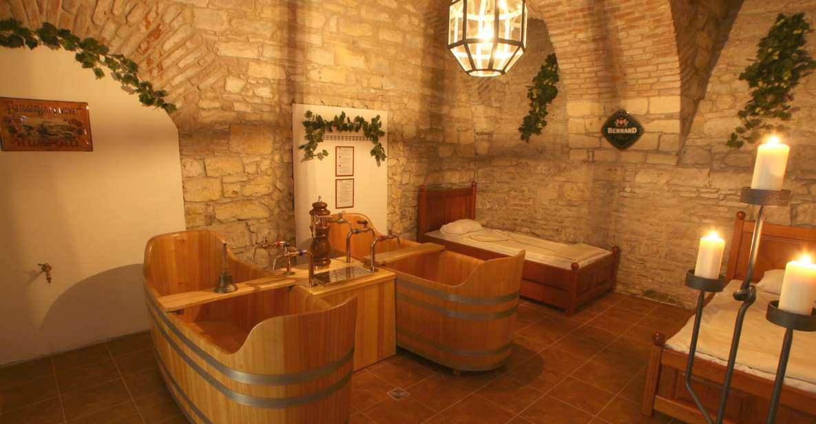 Prague: Bernard Beer Spa with Beer and Massage Option - What the Private Room Setup Means for Your Experience