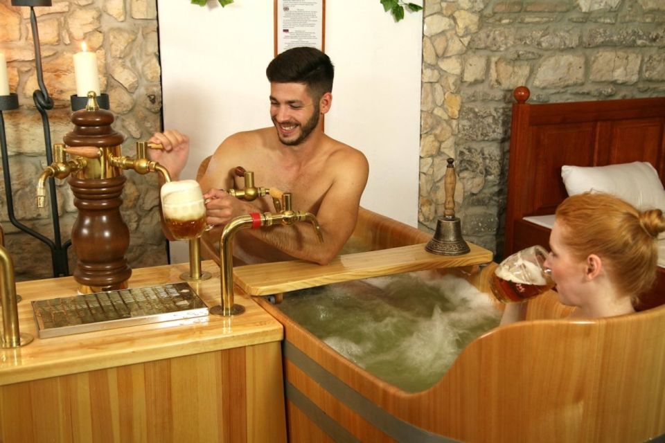 Prague: Bernard Beer Spa with Beer and Massage Option - What You Take Home: Beer With a Seal Plus a Certificate