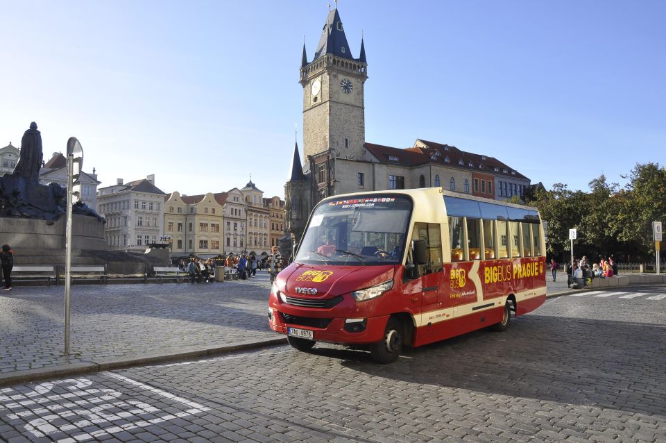 Prague: Big Bus Hop-on Hop-off, Castle Tour and River Cruise - The Vltava River cruise: the best long-view photo session
