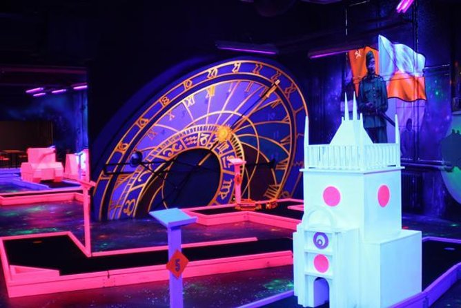 Prague Black Light Mini Golf Admission Ticket - Quick reasons to book this Prague black light mini golf