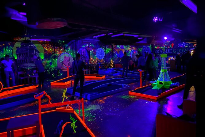 Prague Black Light Mini Golf Admission Ticket - Prague black light mini golf: a different way to spend your time