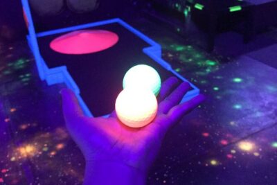 Prague Black Light Mini Golf Admission Ticket - What happens after mini golf: included games that turn it into an event