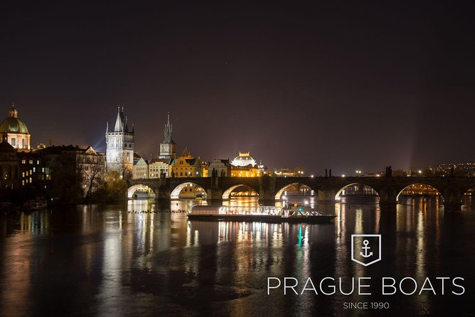Prague Boats 3-hours Crystal Dinner Cruise - Live music onboard: great for atmosphere, mixed for taste