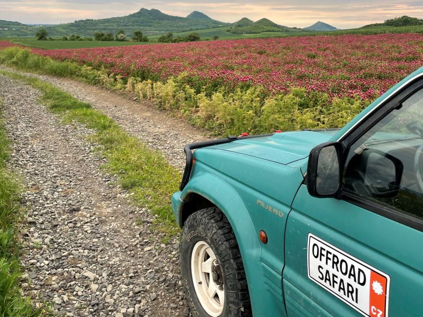 Prague: Bohemian Uplands Garnet Panning&Animal Farm 4WD Tour - Key points to know before you go