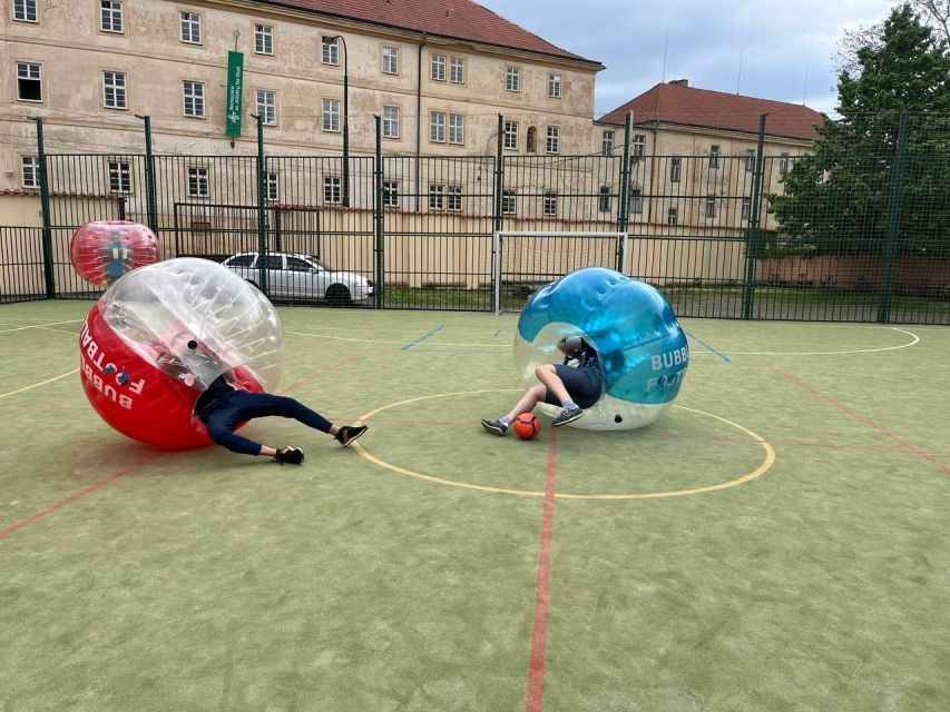 Prague: Bubbles football in city centre of Prague - Who Should Skip It (Based on the Provided Limits)