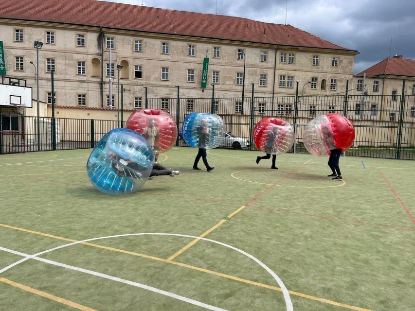 Prague: Bubbles football in city centre of Prague - Price and Value: Is $39 Worth It for Prague Bubble Football?