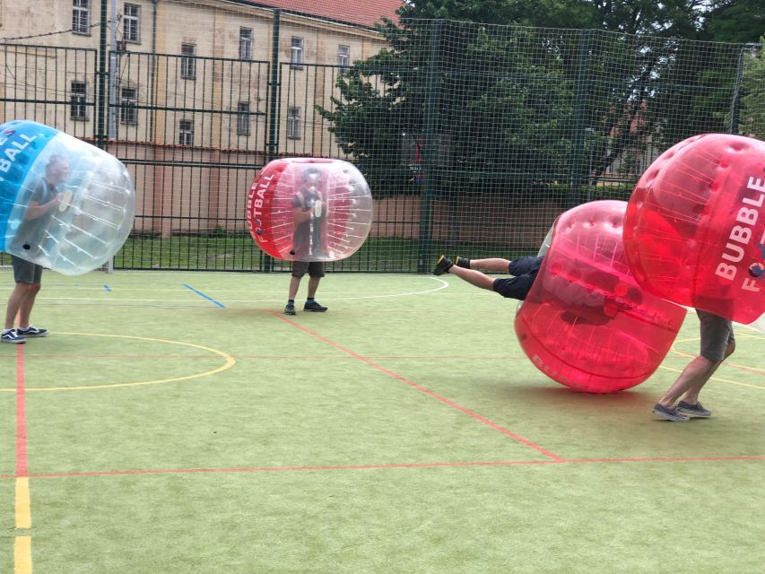 Prague: Bubbles football in city centre of Prague - Who Should Book This Bubble Football Session