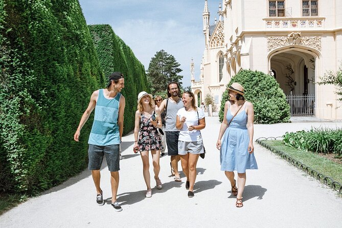 Prague-Budapest One-Way Sightseeing Day Tour - Stop 1: Lednice Palace gardens and the Palm House plus Minaret
