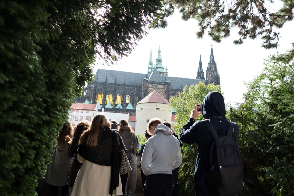 Prague Castle Interiors, Bus Tour and Vltava River Cruise - Golden Lane: tiny houses, big stories, and Daliborka Tower