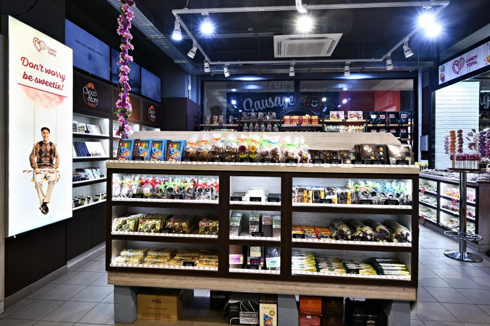 Prague: Choco-Story Chocolate Museum Entry with Tasting - Audio guide languages: helps you go at your pace