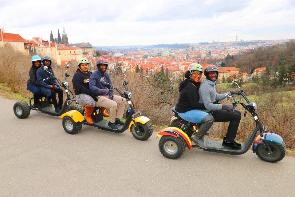 Prague: City Highlights Guided Electric Trike Tour - Prague Castle UNESCO area and Lesser Town: the highlight loop done right