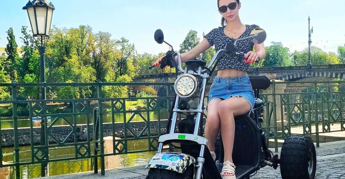 Prague: City Highlights Guided Electric Trike Tour - Petrin Hill and the Charles Bridge ride: iconic angles from a new seat
