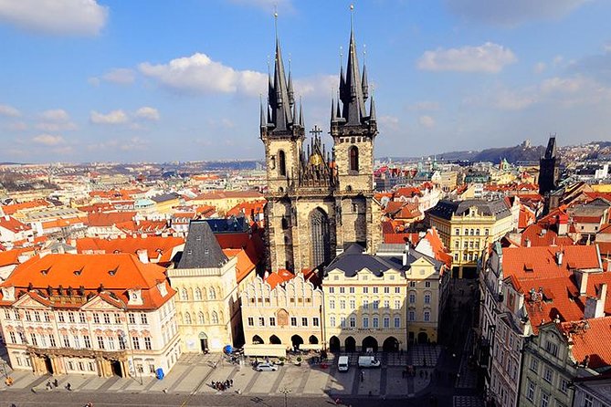 Prague City Sightseeing Tour - Strahov Monastery and the castle district spires