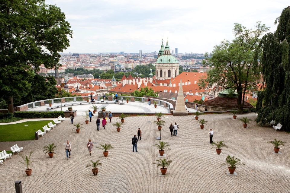 Prague City Tour with Vltava River Cruise - Minibus Drive: National Theatre, Charles Bridge Angles, and More