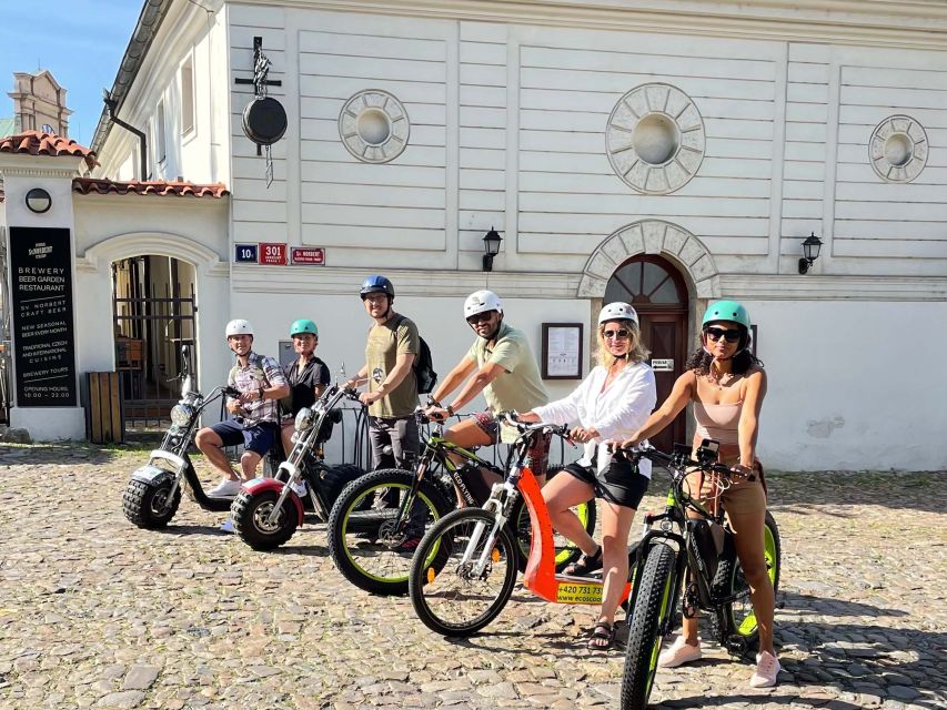 Prague: City Viewpoints Tour by Electric Fat Bike - Letná Hill and the 6-Bridges Viewpoint: Prague’s Big Panoramic Moment