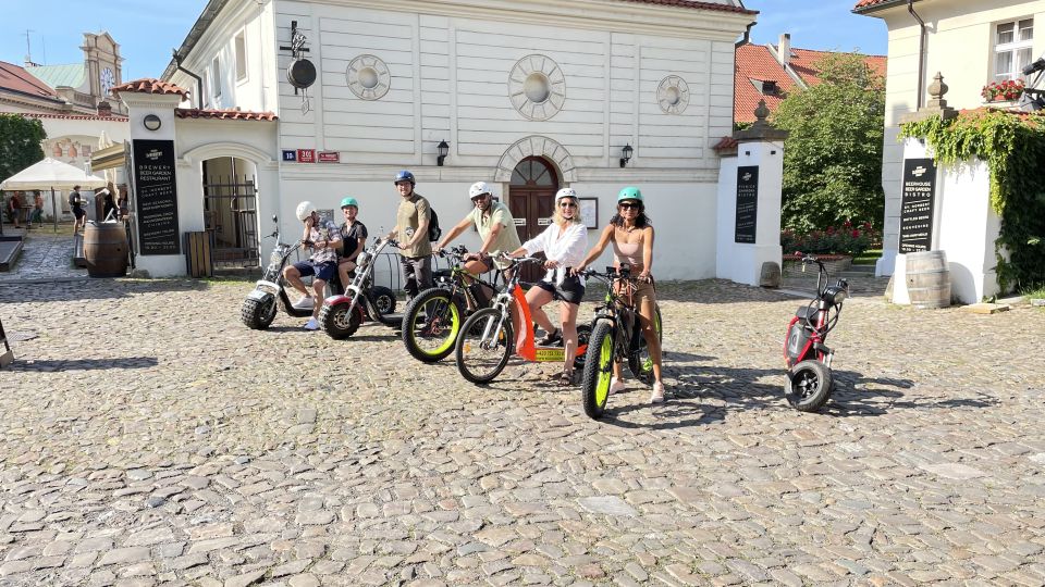 Prague: City Viewpoints Tour by Electric Fat Bike - Petrin Hill and the Tower: From Rooftops to the Iconic Skyline
