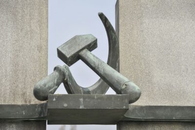 Prague: Communists and World War II Tour - Finding your guide at Charles Bridge: the orange umbrella trick