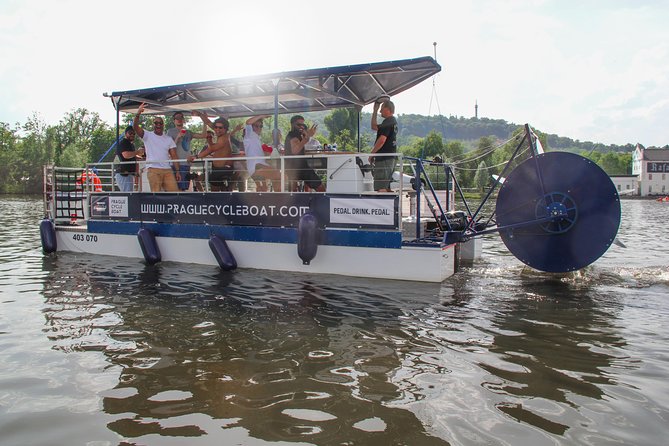 Prague Cycle Boat - The Swimming Beer Bike - Charles Bridge From the Water: Views Without the Crowds