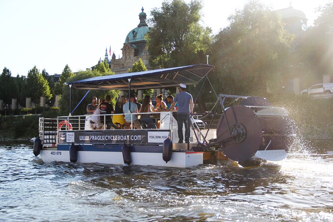 Prague Cycle Boat - The Swimming Beer Bike - Pace, Music, and the Host Dynamic That Makes It Work
