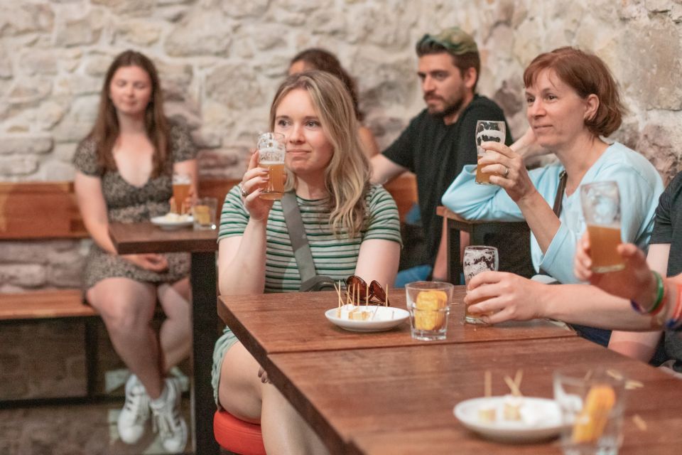 Prague: Czech Beer-Tasting Experience with Snacks - Hermelín cheese and crackers: the snack pairing that boosts learning